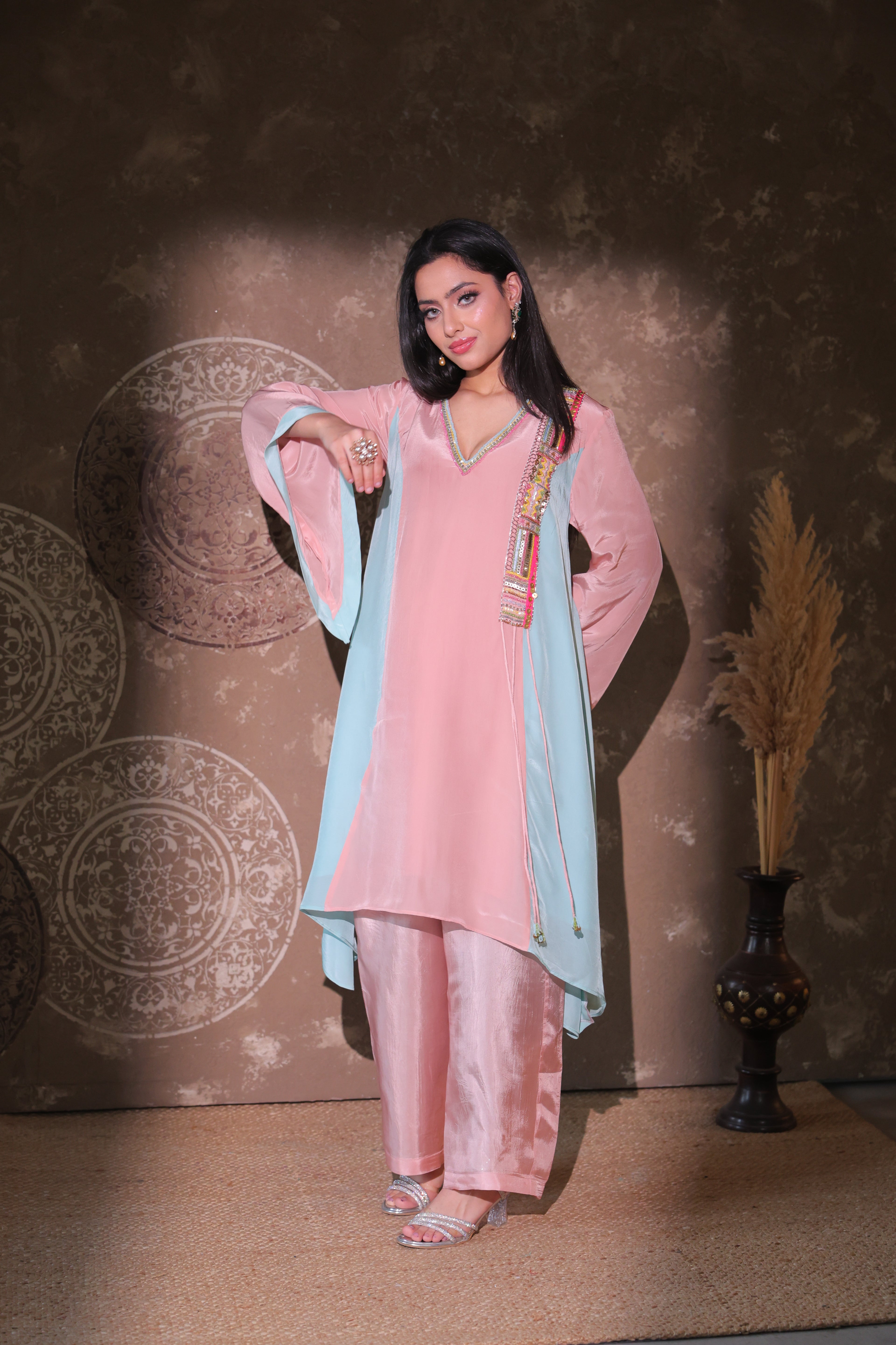 Blush & Aqua Layered Fusion Set