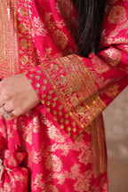 Rani Pink Brocade Co-ord Set