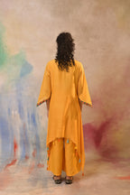 Mustard Tassel Kurta Set