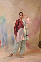 Ivory Multicolour Tassel Fusion Set