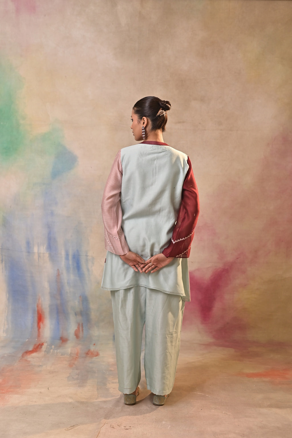 Ivory Multicolour Tassel Fusion Set