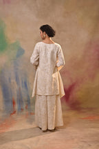 Ivory Bloom Textured Co-Ord Set