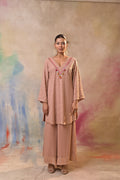 Blush Textured Kurta Set