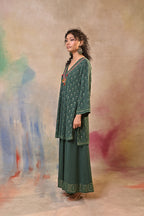 Emerald Noor Printed Kurta Set