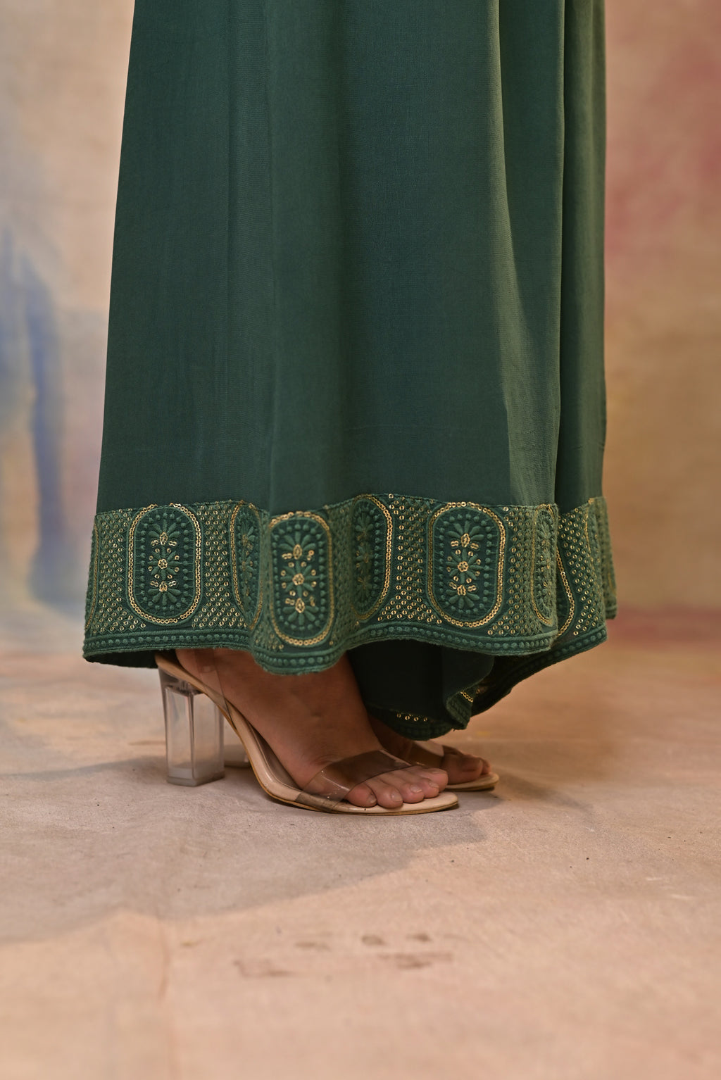 Emerald Noor Printed Kurta Set
